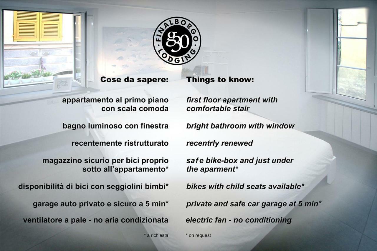 G30 Finalborgo Lodging'N Bike Box *